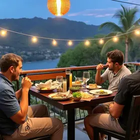 restaurantes populares em Guarujá