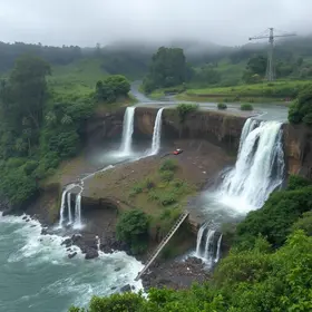 chuva em Guarujá