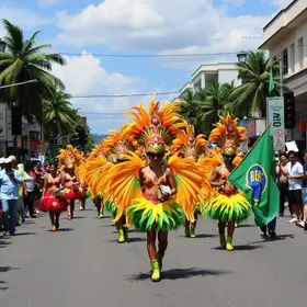 últimos desfiles de blocos e bandas