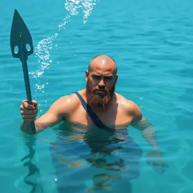 Aquaman do Guarujá