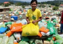 plástico reciclável