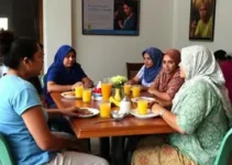 café da manhã para fortalecer a proteção das mulheres