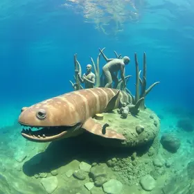 centro de visitação subaquático