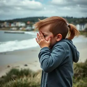 agressão a adolescente na saída da escola em Guarujá