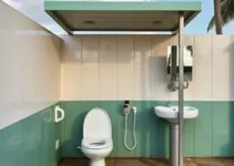 banheiro autolimpante