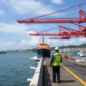 fiscalização nos acessos ao porto