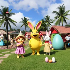 Vila de Páscoa em Guarujá