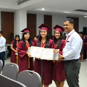 formatura do programa caminho da capacitação