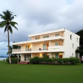 Marcia Miranda saída Hotel Jequitimar
