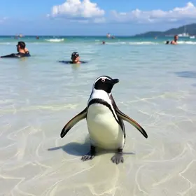 pinguim Guarujá
