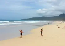 atividade física na praia