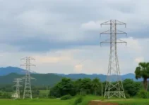 rede elétrica do Guarujá
