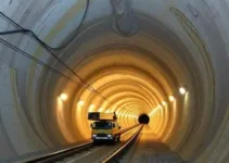 traçado do túnel Santos-Guarujá
