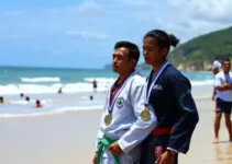 Atletas de Guarujá conquistam 32 medalhas em competição de Jiu-Jitsu em SP