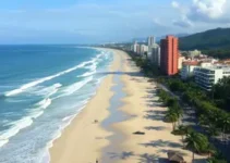orla da Praia de Pitangueiras