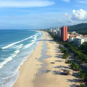 orla da Praia de Pitangueiras