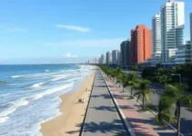 reforma da orla do litoral de SP