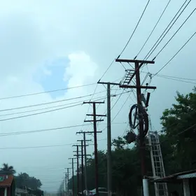 ventos em Guarujá