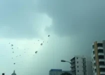 alerta amarelo de tempestade