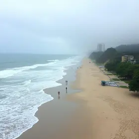 praias impróprias para banho