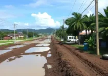 Guarujá obras drenagem alagamentos