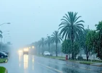 volume de chuva em Santos