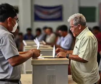 Apuração dos votos em Guarujá