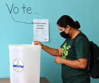 votação em Guarujá