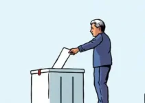 votação presidencial em Guarujá