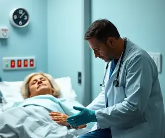 ameaça a médico